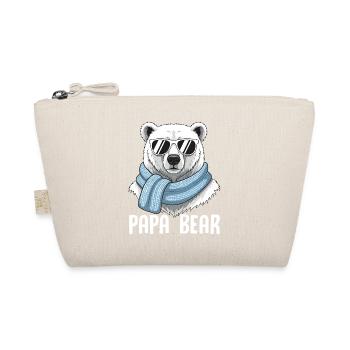 Papa Bear - Organic Pouch - nature - Front