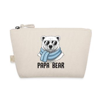 Papa Bear - Organic Pouch - nature - Front