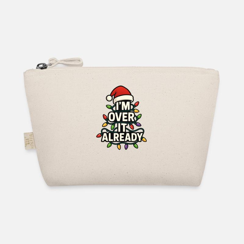 J’en ai déjà marre ! Subtil baliverne de Noël Trousse biologique