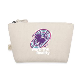 Purple Cat Portal Swirl - Organic Pouch - nature - Front
