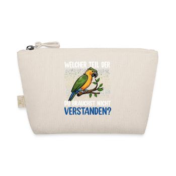 Understanding colorful parrot? - Organic Pouch - nature - Front