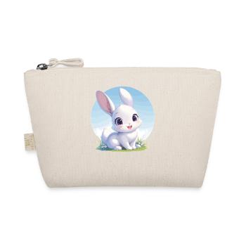 Hasen Hase - Bio-Täschchen - Natur - Vorne