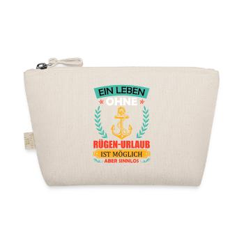 Baltic Sea A LIFE WITHOUT RÜGEN HOLIDAYS IS POSSIBLE - Organic Pouch - nature - Front