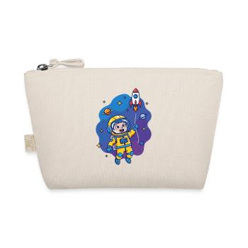 Astronaut Humor Space - Organic Pouch - nature - Front