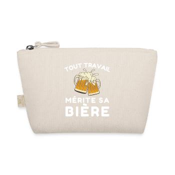 Every job deserves its beer - Organic Pouch - nature - Front