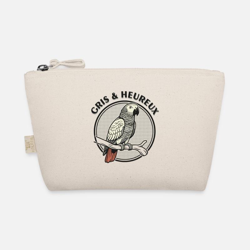 GREY & Happy Parrot – Gabon Grey Organic Pouch