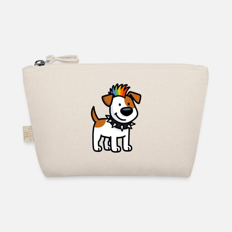 Cool Jack Russell Punker Organic Pouch