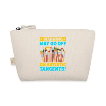 Funny Art Painter Artist Artistic Tangents Gift - Bio-Täschchen - Natur - Vorne