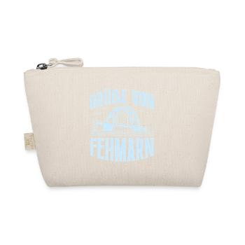 Baltic Sea Holiday Greetings from Fehmarn Fun - Organic Pouch - nature - Front