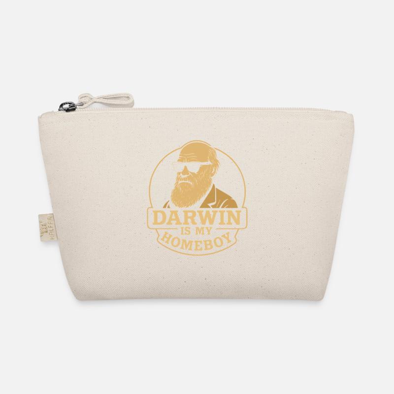Charles Darwin Gift Natural Organic Pouch