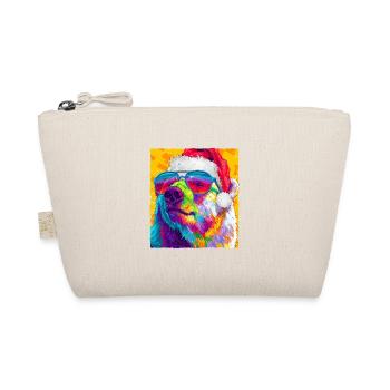 Polar Bear Christmas Portrait - Organic Pouch - nature - Front