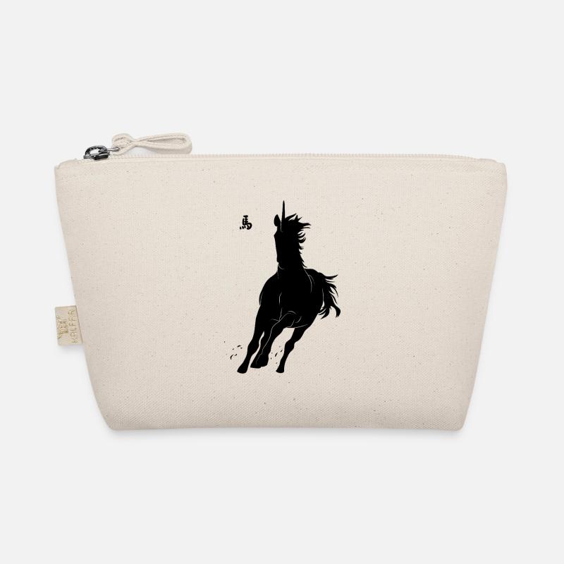 Cheval de course dynamique avec art de dessin asiatique Trousse biologique