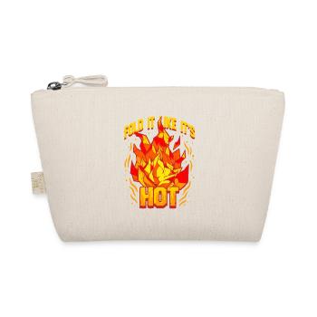 Origami Fold It Like Its Hot - Organic Pouch - nature - Front