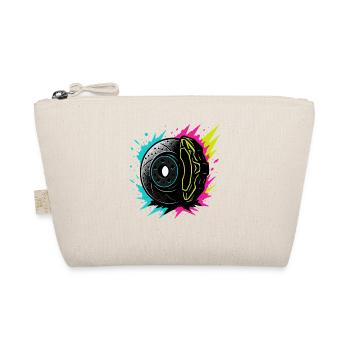 Neon brake power, racing tuning shirt - Organic Pouch - nature - Front