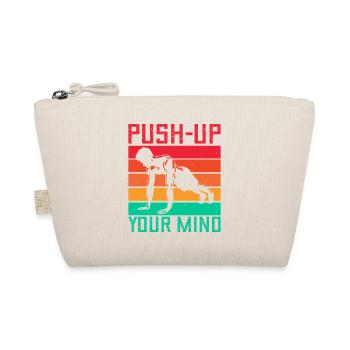 Fitness Fanatics Push-Up Your Mind Calisthenics - Organic Pouch - nature - Front
