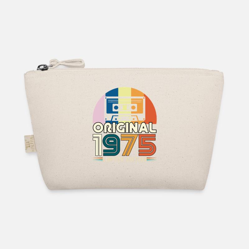 50 Jahre Jubiläum 1975 Vintage-Originalgeschenk - Bio-Täschchen - Natur