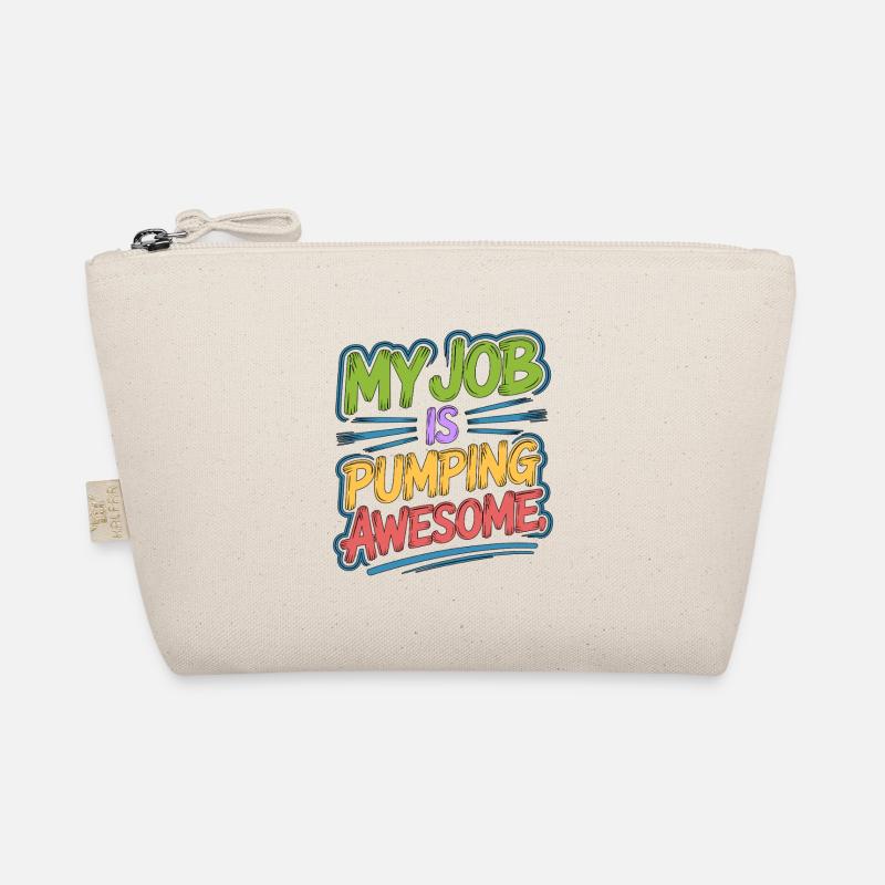 Cardiac Tech My Job Is Pumping Awesome Echo Tech Organic Pouch