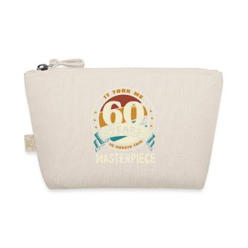 60 Years of Meisterwerk Badge - Organic Pouch - nature - Front