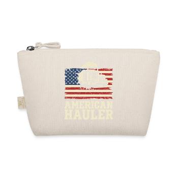 American Hauler Truck Driver US Trucker - Organic Pouch - nature - Front