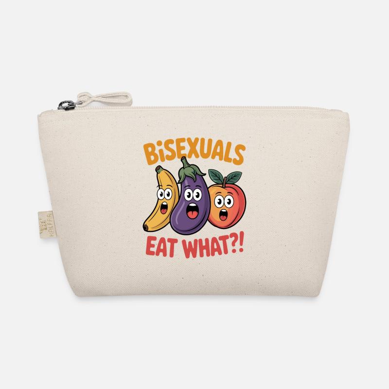 BiSexuals Eat What?! Fruit Tee Bio-Täschchen
