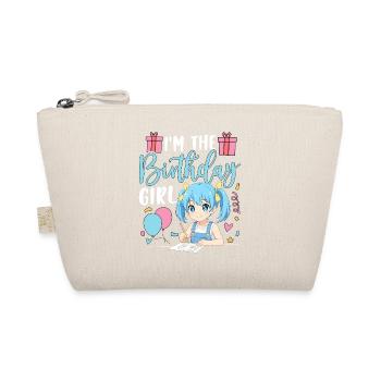 I'm The Birthday Girl - Organic Pouch - nature - Front