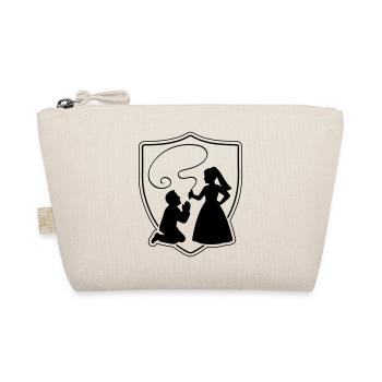 Silhouette du couple marié et marié - Trousse biologique - nature - Devant