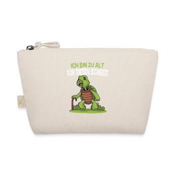 Jogging Gift Jogger Running Sports Fitness - Organic Pouch - nature - Front