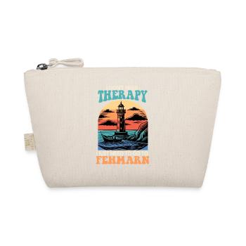 Baltic Sea NEED NO THERAPY MUST GO TO FEHMARN - Organic Pouch - nature - Front