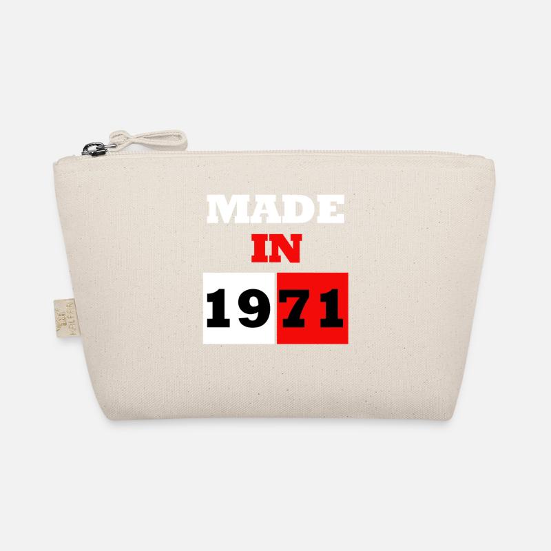 Made In 1971 Anniversaire Trousse biologique