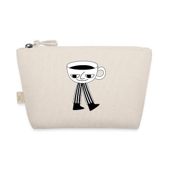 Humor & Coffee Vibes - Organic Pouch - nature - Front