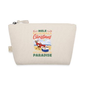 Mele Kalikimaka Hawaiian Christmas - Organic Pouch - nature - Front