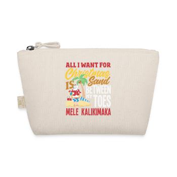 Mele Kalikimaka Hawaiian Christmas - Organic Pouch - nature - Front