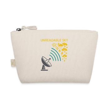 weather, drama, humor, gift, rain, snow - Organic Pouch - nature - Front
