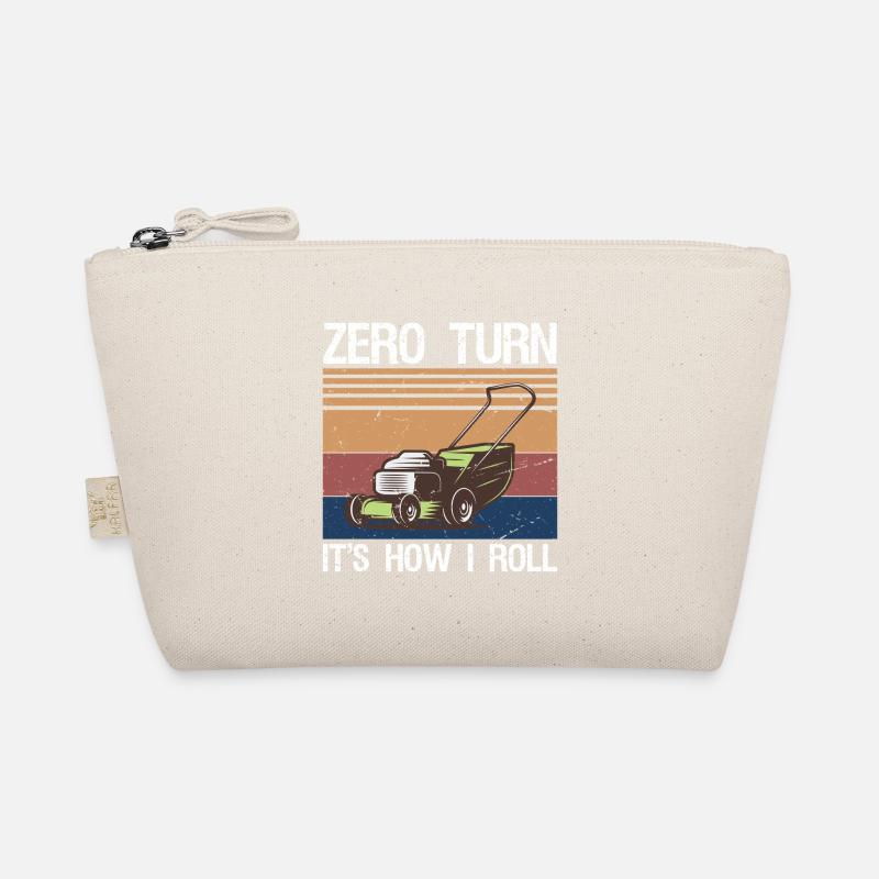 Zero Turn It's How I Roll Landscaping Funny Lawn Organic Pouch