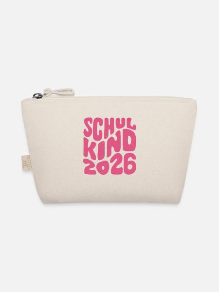 Schulkind 2026 - Einschulung - Erstklässler - Bio-Täschchen - Natur