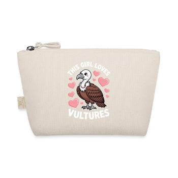 Geier Spruch Vogel Lustiges Geier Geschenk - Bio-Täschchen - Natur - Vorne