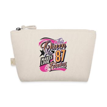 87e anniversaire Reine Femmes - Trousse biologique - nature - Devant