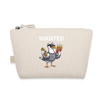 Wanted seagull with fries and fish sandwiches - Organic Pouch - nature - Front