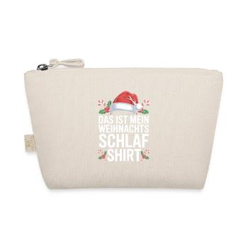 Chemise de nuit de Noël qui dit - Trousse biologique - nature - Devant