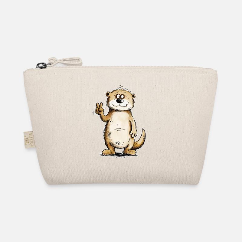 Conception du signe de paix de la loutre - Trousse biologique - nature