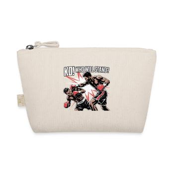 KO Showdown Graphic Boxing Burst - Bio-Täschchen - Natur - Vorne