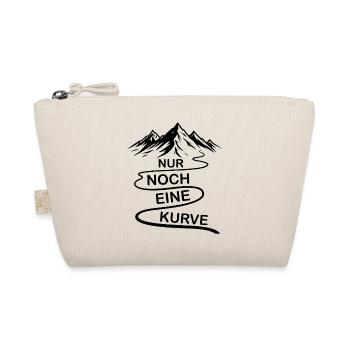 Just one more curve funny mountain and alpine sayings - Organic Pouch - nature - Front