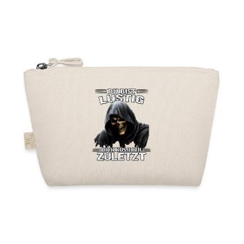 Grim Reaper | You're funny I'll kiss you last - Organic Pouch - nature - Front