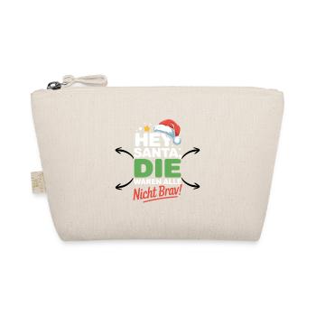 Hé le Père Noël n’était pas drôle et drôle - Trousse biologique - nature - Devant