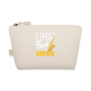 Je parle couramment saxophone, saxophoniste - Trousse biologique - nature - Devant