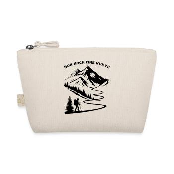 Just one more curve funny mountain and alpine sayings - Organic Pouch - nature - Front