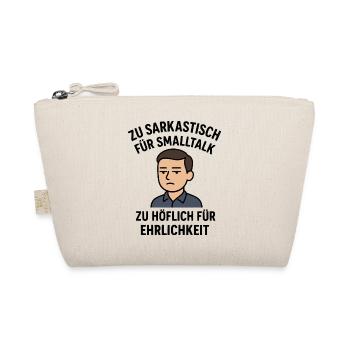 Sarcastic - Polite - Organic Pouch - nature - Front