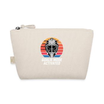  Goalie Mode Activated Eishockey Torwart Maske - Bio-Täschchen - Natur - Vorne