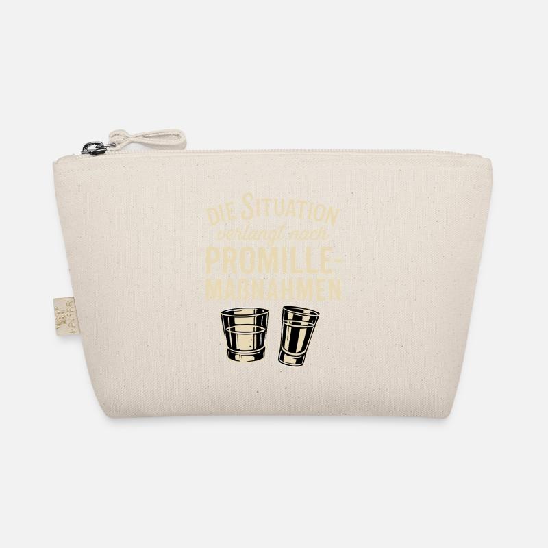 Alcohol measures funny party slogan Organic Pouch