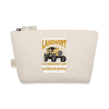 Landwirt Geschenke Landwirtschaft Traktor Bauer - Bio-Täschchen - Natur - Vorne